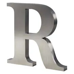 stainless steel channel letters for sign making