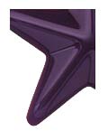 vacuum formed plastic letter color #2287 Purple