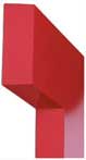 Standard letter painted color #2793 Red
