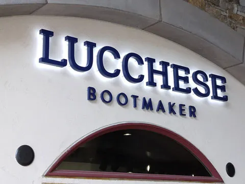 Machined Acrylic Indoor letters with embedded LED