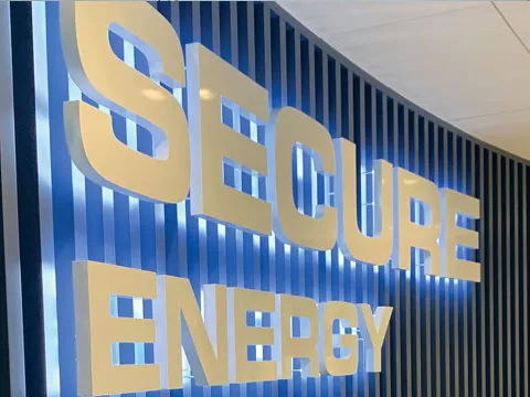 Machined Acrylic Indoor letters with embedded LED