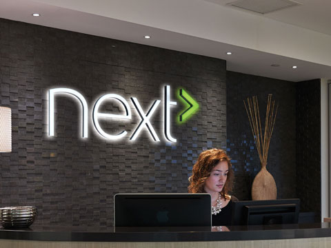 lighted acrylic sign letters L200