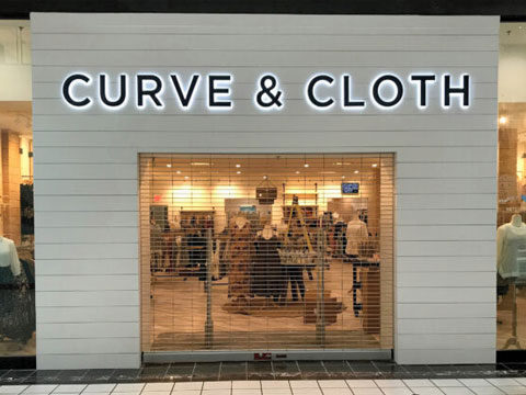 lighted acrylic sign letters L500